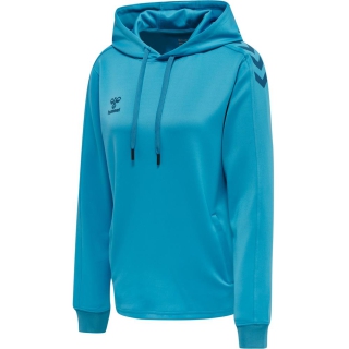 hmlCORE XK POLY SWEAT HOODIE WOMAN BLUE DANUBE