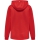 hmlCORE XK POLY ZIP HOOD SWEAT WOMAN TRUE RED