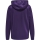 hmlCORE XK POLY ZIP HOOD SWEAT WOMAN ACAI/WHITE