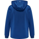 hmlCORE XK POLY ZIP HOOD SWEAT WOMAN TRUE BLUE