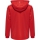 hmlCORE XK POLY ZIP HOOD SWEAT KIDS TRUE RED