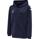 hmlCORE XK POLY ZIP HOOD SWEAT KIDS MARINE