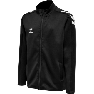 hmlCORE XK POLY ZIP SWEAT KIDS BLACK