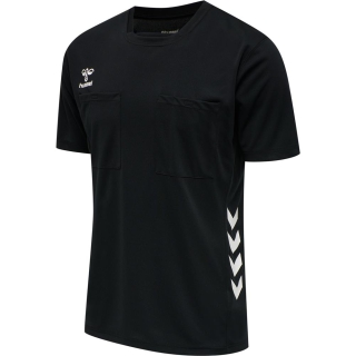 hmlREFEREE CHEVRON JERSEY S/S BLACK