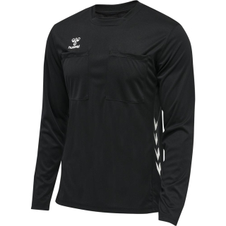 hmlREFEREE CHEVRON JERSEY L/S BLACK