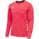 hmlREFEREE CHEVRON JERSEY L/S DIVA PINK