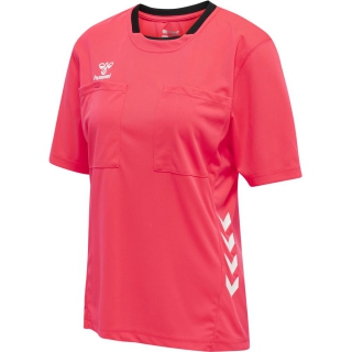 hmlREFEREE CHEVRON WO JERSEY S/S DIVA PINK