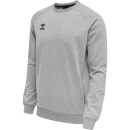 hmlMOVE GRID COTTON SWEATSHIRT GREY MELANGE