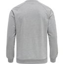 hmlMOVE GRID COTTON SWEATSHIRT GREY MELANGE