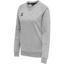 hmlMOVE GRID COT. SWEATSHIRT WOMAN GREY MELANGE