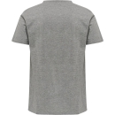 hmlMOVE GRID COTTON T-SHIRT S/S GREY MELANGE