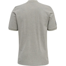 hmlMOVE GRID POLO GREY MELANGE