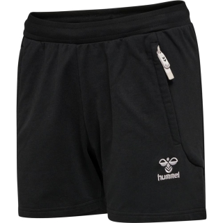 hmlMOVE GRID COT. SHORTS WOMAN BLACK