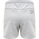 hmlMOVE GRID COT. SHORTS WOMAN GREY MELANGE