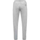 hmlMOVE GRID COTTON PANTS GREY MELANGE