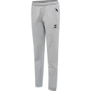 hmlMOVE GRID COT. PANTS WOMAN GREY MELANGE