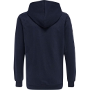 hmlMOVE GRID COTTON HOODIE KIDS MARINE