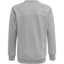 hmlMOVE GRID COTTON SWEATSHIRT KIDS GREY MELANGE