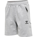 hmlMOVE GRID COTTON SHORTS KIDS GREY MELANGE