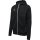 hmlMOVE GRID COT. ZIP HOODIE WOMAN BLACK