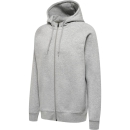 hmlRED HEAVY ZIP HOODIE GREY MELANGE