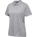 hmlRED CLASSIC POLO WOMAN GREY MELANGE