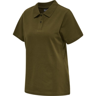 hmlRED CLASSIC POLO WOMAN DARK OLIVE