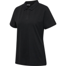 hmlRED STRETCH POLO WOMAN BLACK