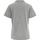 hmlRED STRETCH POLO WOMAN GREY MELANGE