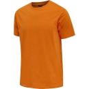 hmlRED BASIC T-SHIRT S/S ORANGE TIGER