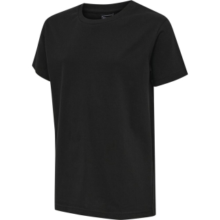 hmlRED BASIC T-SHIRT S/S KIDS BLACK