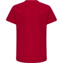 hmlRED BASIC T-SHIRT S/S KIDS TANGO RED