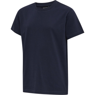 hmlRED BASIC T-SHIRT S/S KIDS MARINE