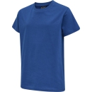 hmlRED BASIC T-SHIRT S/S KIDS TRUE BLUE