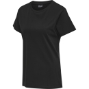 hmlRED BASIC T-SHIRT S/S WOMAN BLACK