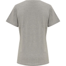 hmlRED BASIC T-SHIRT S/S WOMAN GREY MELANGE