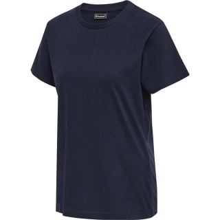 hmlRED BASIC T-SHIRT S/S WOMAN MARINE