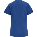 hmlRED BASIC T-SHIRT S/S WOMAN TRUE BLUE