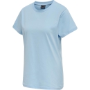 hmlRED BASIC T-SHIRT S/S WOMAN BLUE BELL