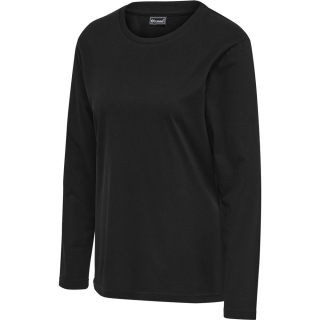 hmlRED BASIC T-SHIRT L/S WOMAN BLACK