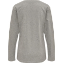 hmlRED BASIC T-SHIRT L/S WOMAN GREY MELANGE