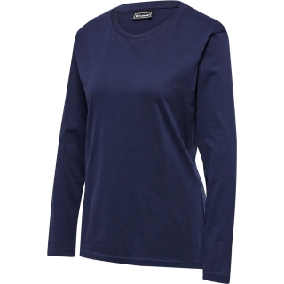 hmlRED HEAVY T-SHIRT L/S WOMAN MARINE