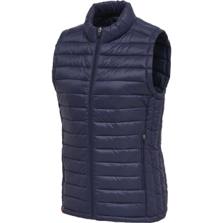 hmlRED QUILTED WAISTCOAT WOMAN MARINE