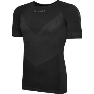 HUMMEL FIRST SEAMLESS JERSEY S/S  BLACK M-L