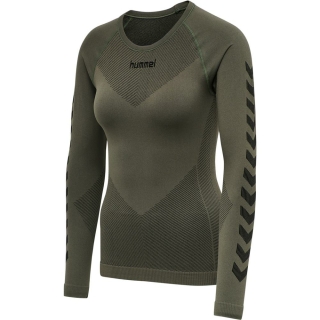 HUMMEL FIRST SEAMLESS JERSEY L/S WOMAN GRAPE LEAF XL-2XL