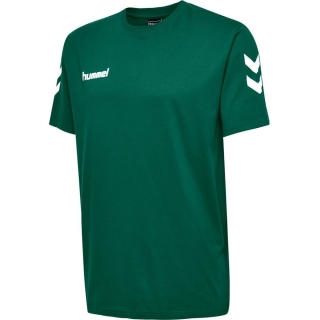 HMLGO COTTON T-SHIRT S/S EVERGREEN M