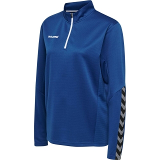 hmlAUTHENTIC HALF ZIP SWEATSHIRT WOMAN TRUE BLUE M