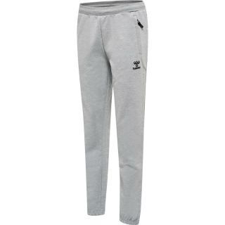 hmlMOVE GRID COT. PANTS WOMAN GREY MELANGE XS
