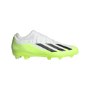 X Crazyfast.3 FG white/green 43 1/3