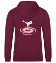 Hoody maroon 164